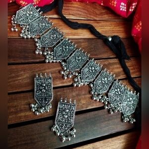 Choker set, handmade jewelry,indian Jewelery,ethnic, traditional, boho t…